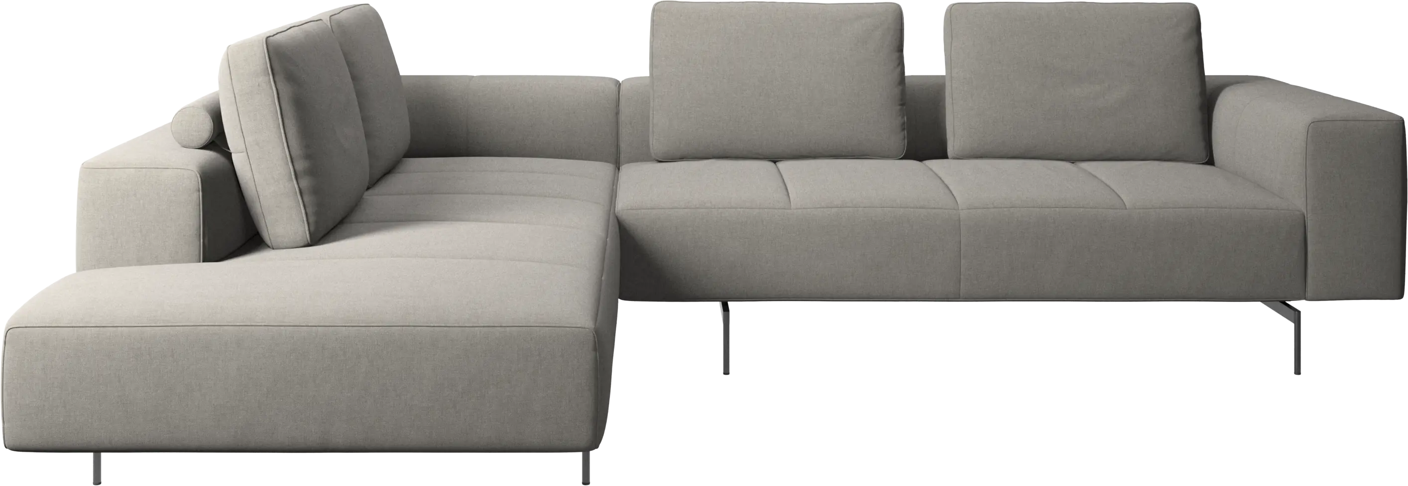 Amsterdam corner sofa with lounging unit